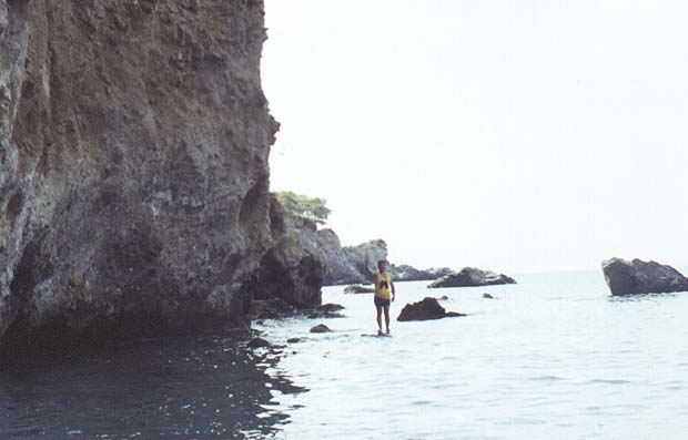 Blue Cave - Erdogan Tan - September 2000