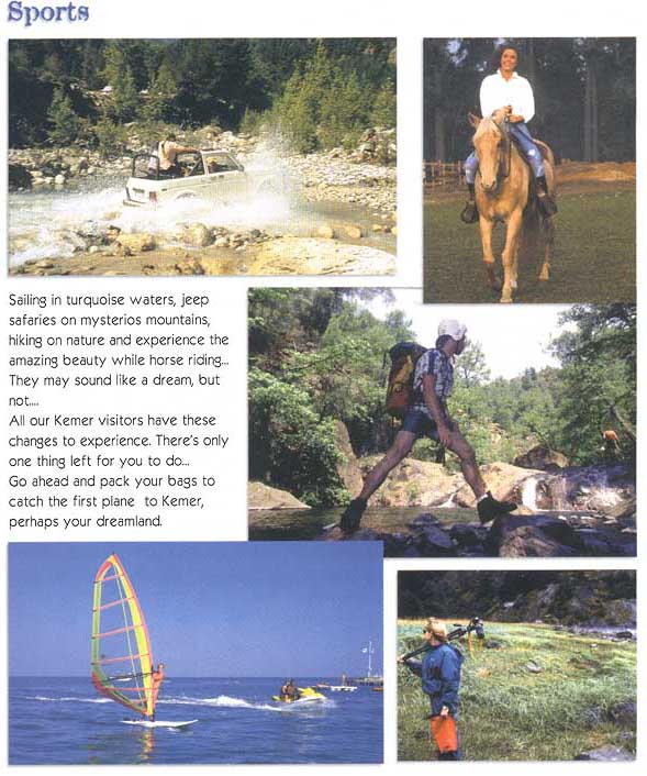 KEMER MUNICIPALITY CATALOG - SPORTS PAGE